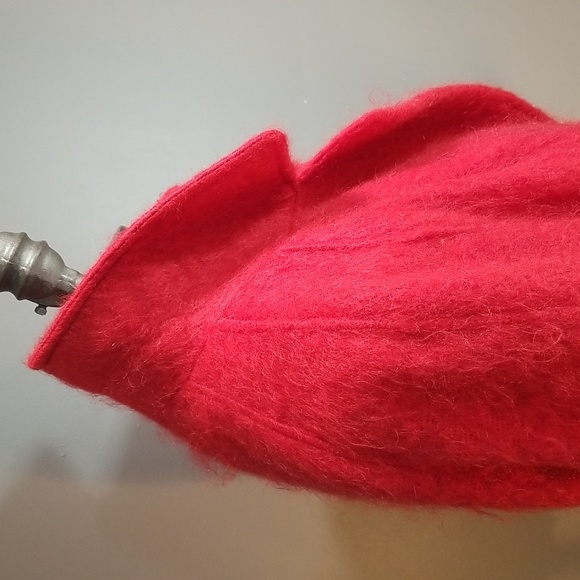 Vintage red Murray Brothers Scotland Wool Mohair double breasted jacket size  M - Picture 5 of 16